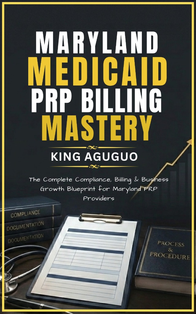 Maryland Medicaid PRP Billing Mastery Book Cover